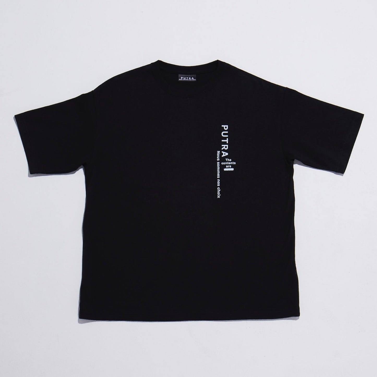 OVER SIZE TEE    black