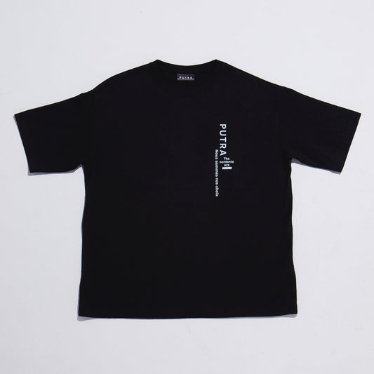 OVER SIZE TEE    black