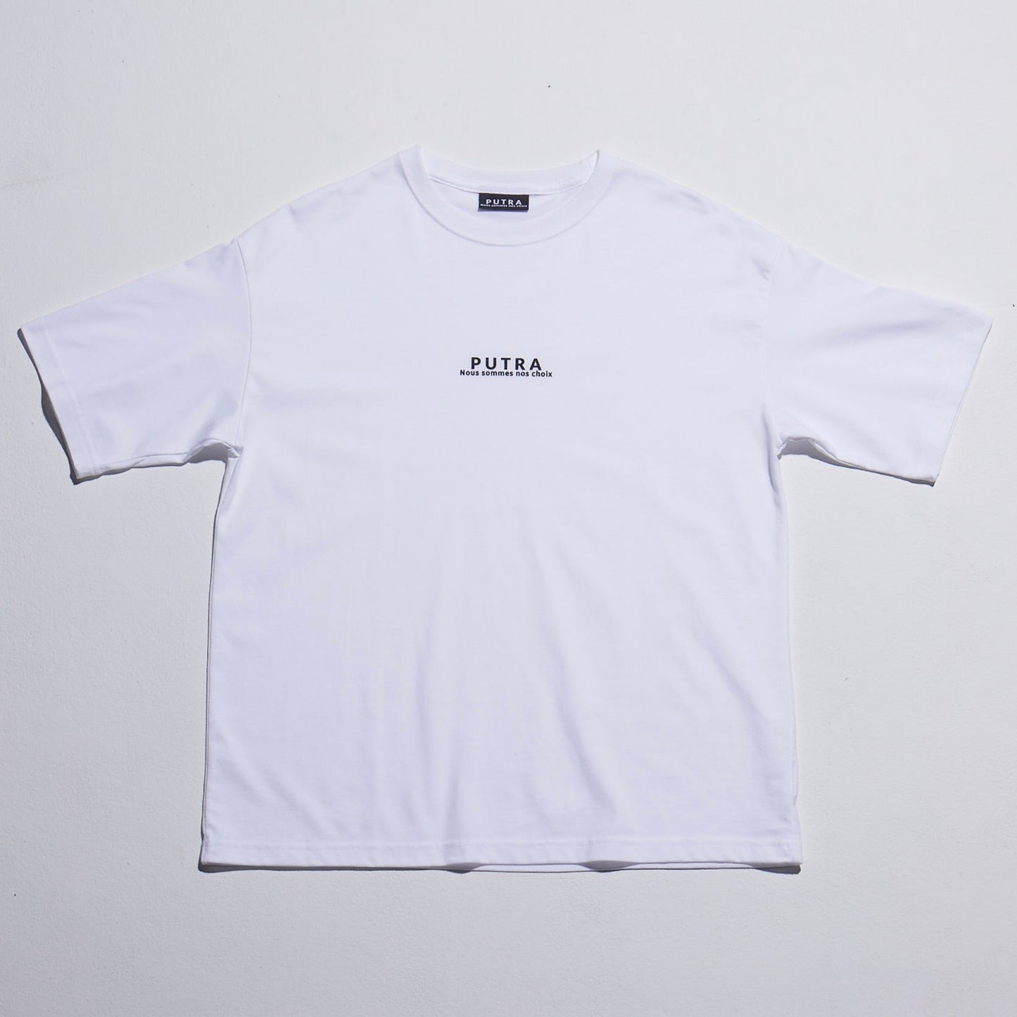 OVER SIZE TEE    white