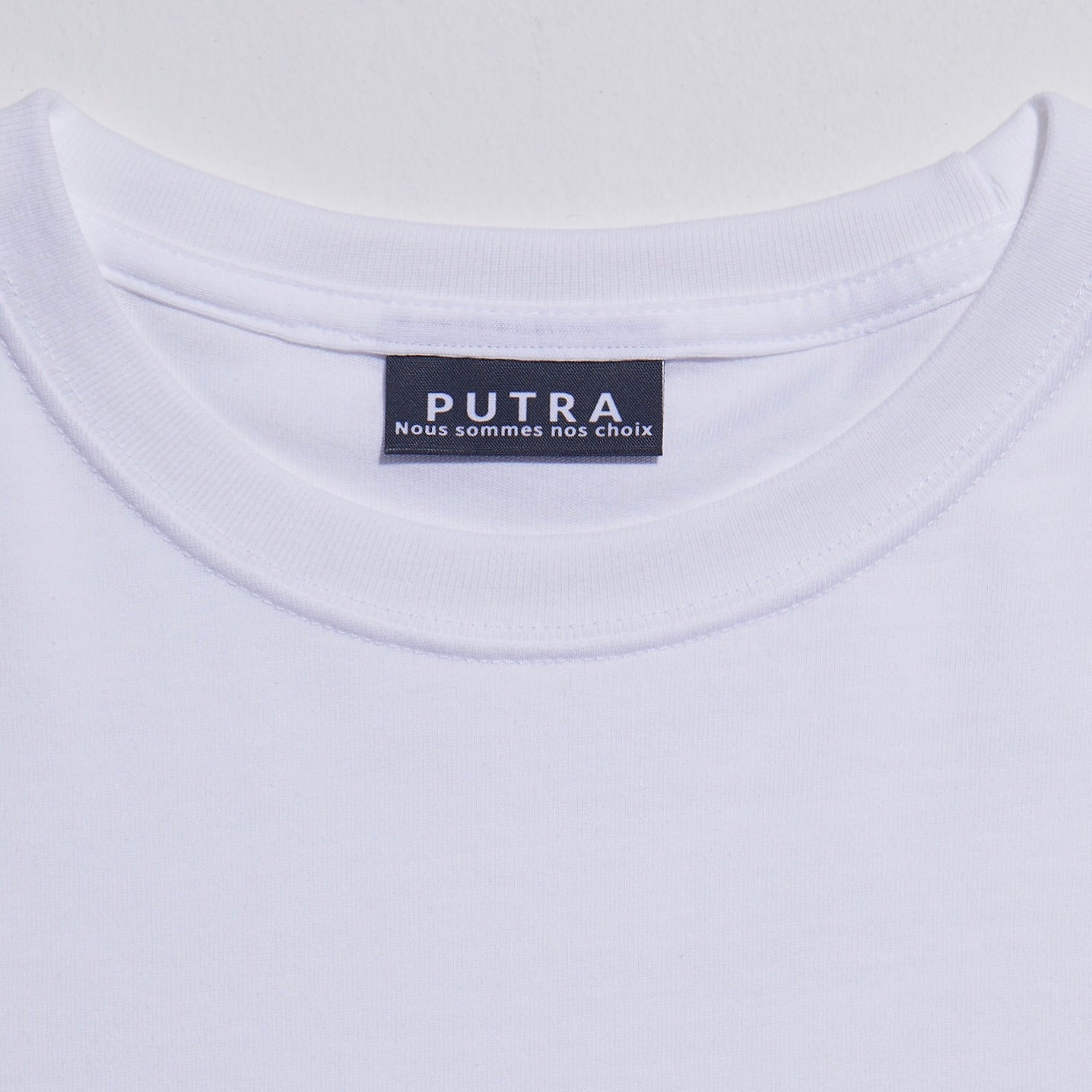 OVER SIZE TEE    white